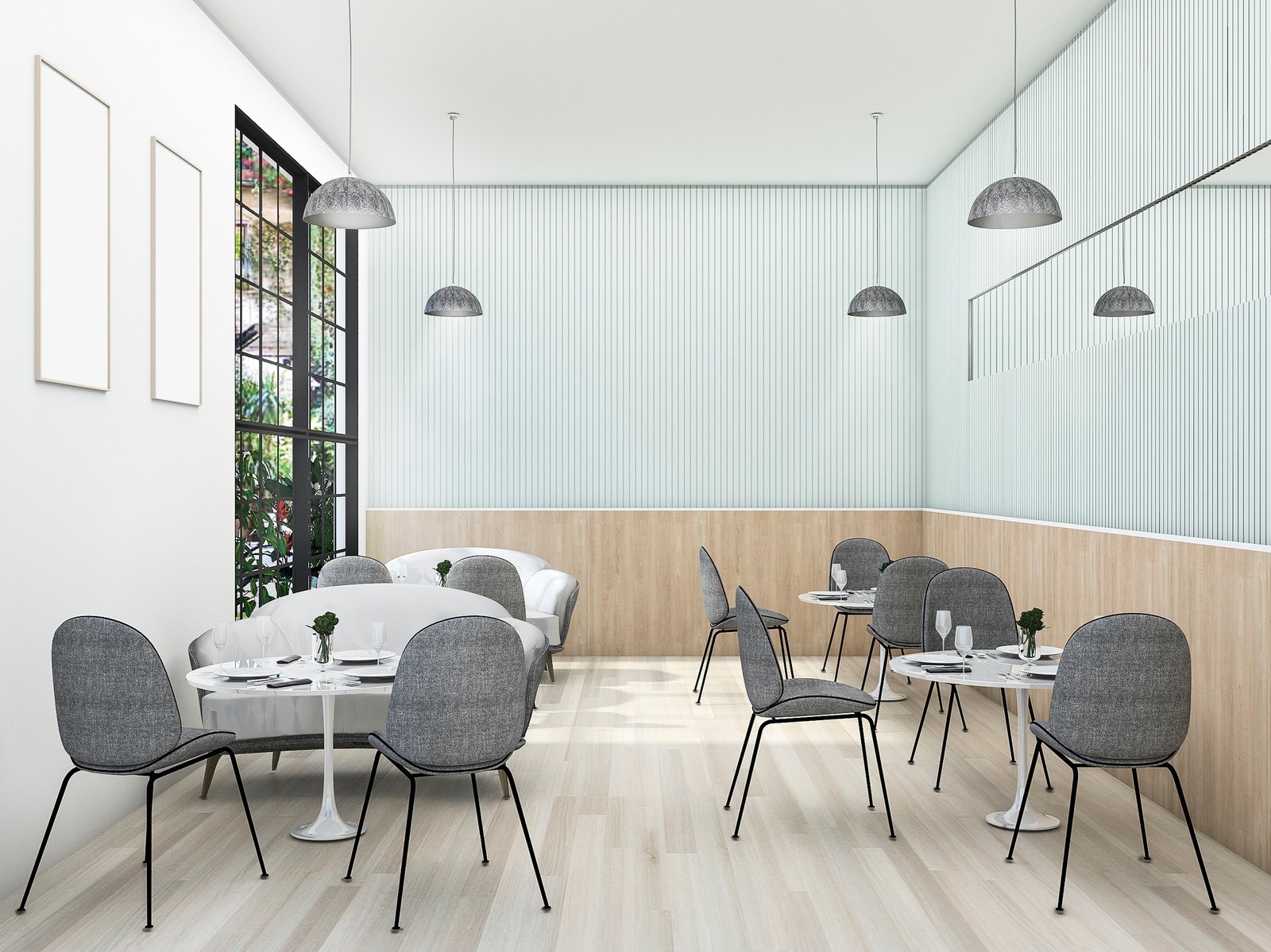 3d rendering interior and exterior design