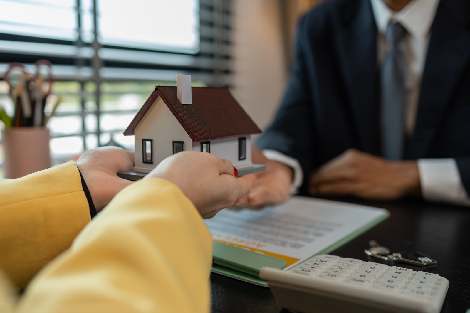 after signing a contract to purchase or lease a property
